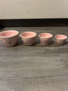 Rae Dunn pink measuring cups